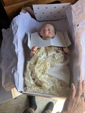 The Ashton-Drake Galleries Royal Baby Prince George of Cambridge Porcelain Doll